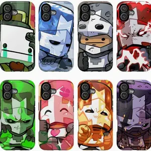 C-Castle Game C-Crashers Phone Case – Cool Gamer Gift  Perfect Christmas Gift for Fans & GamersSuitable for iPhone 17-11 Pro Max/Plus and  Samsung Galaxy S23-25