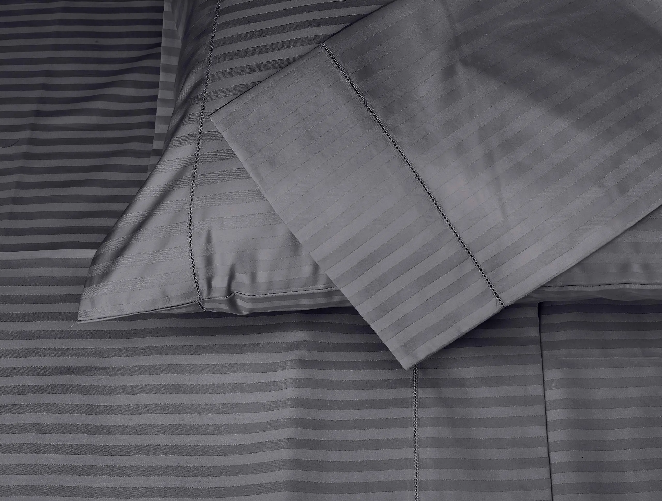 Dark Grey Damask