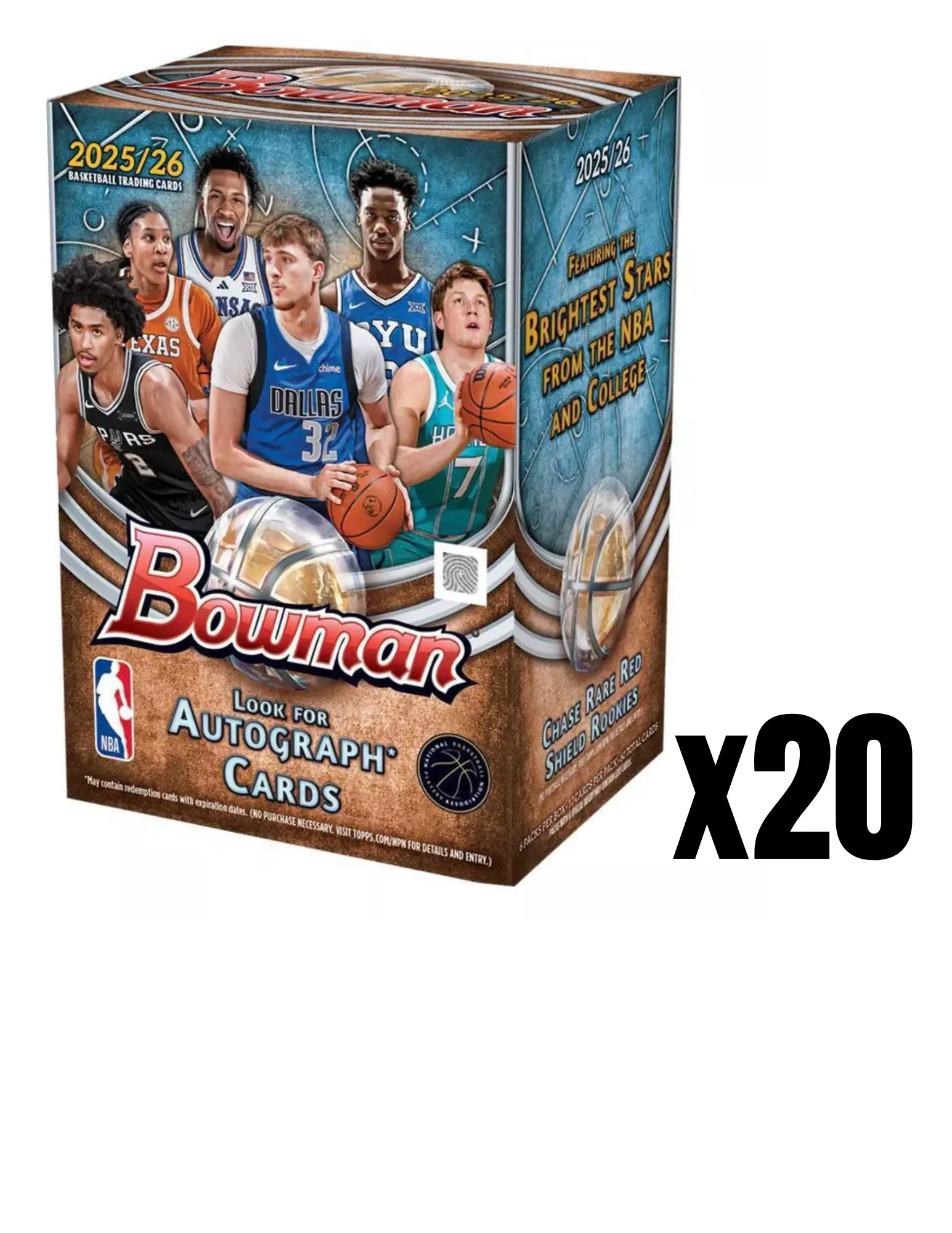 BREAK #2 (20X) TOPPS BOWMAN NBA BLASTER BOX PYT