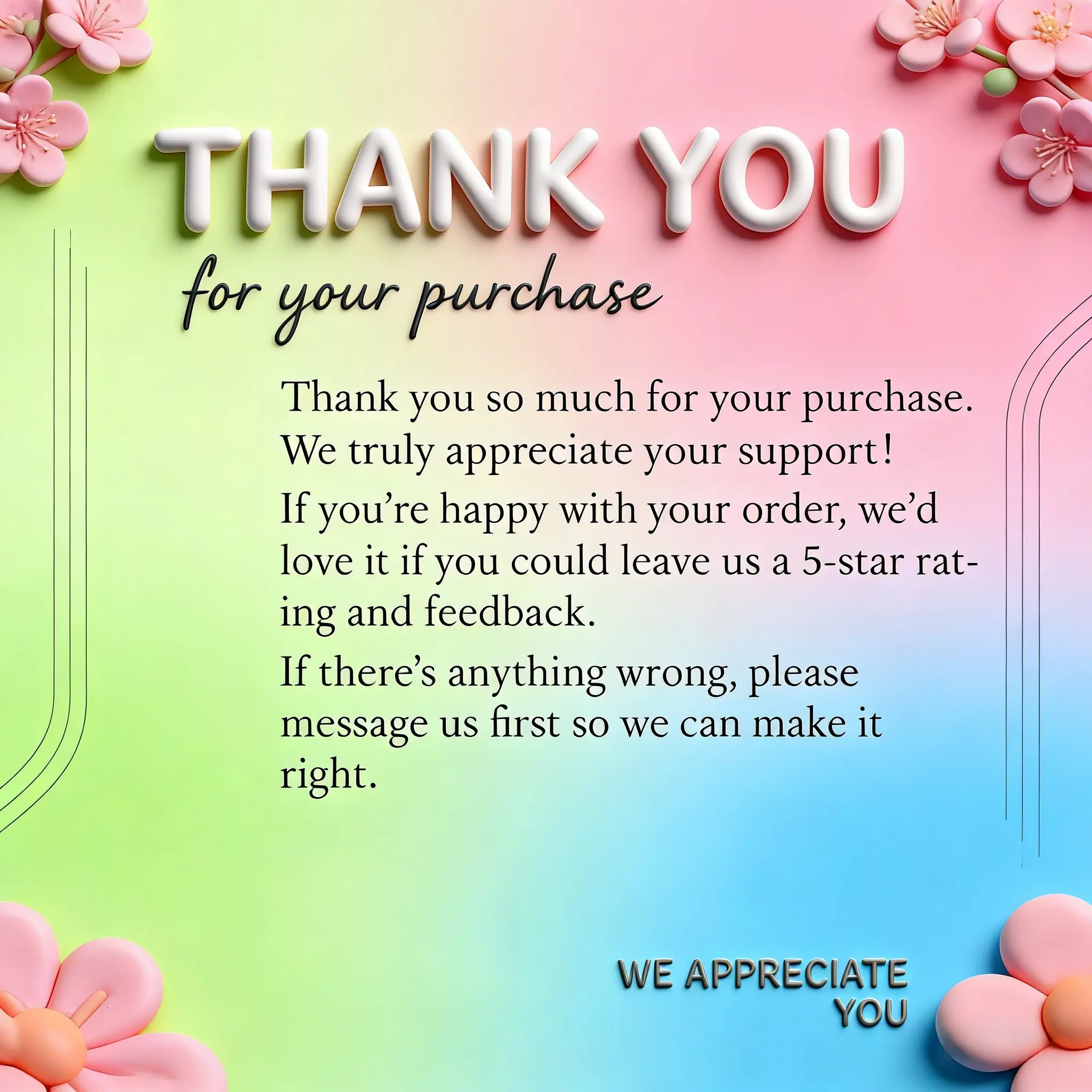 After-sales service(Please do not buy) 