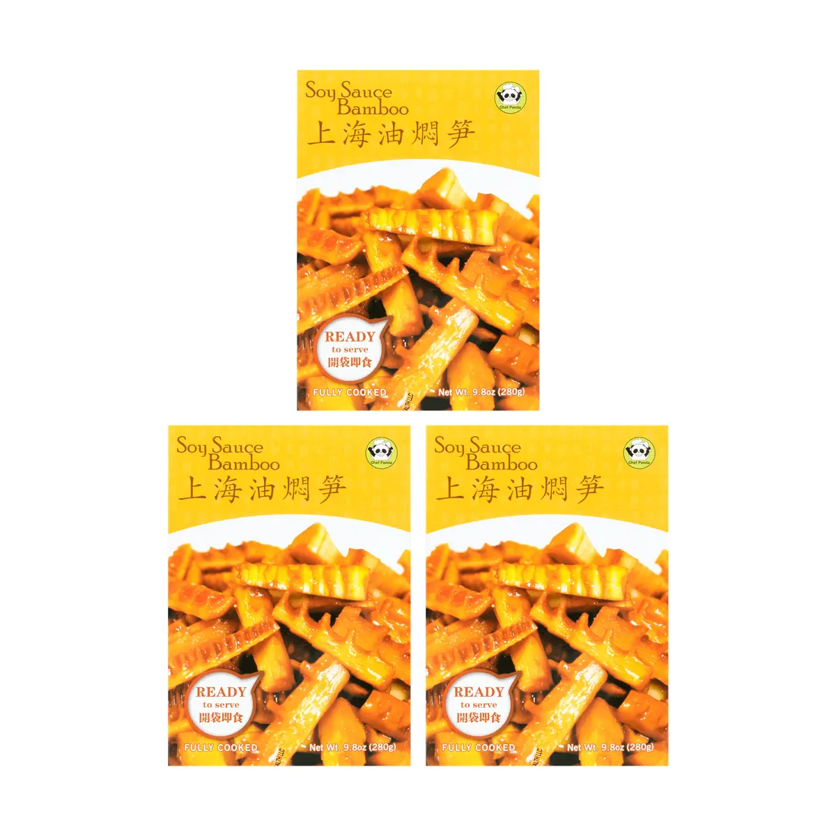 NEW HEALTH Shanghai Oil Braised Bamboo Shoots Ready to Eat 280g Pack of 3 NEW HEALTH Shanghai Oil Braised Bamboo Shoots Ready to Eat 280g Pack of 3