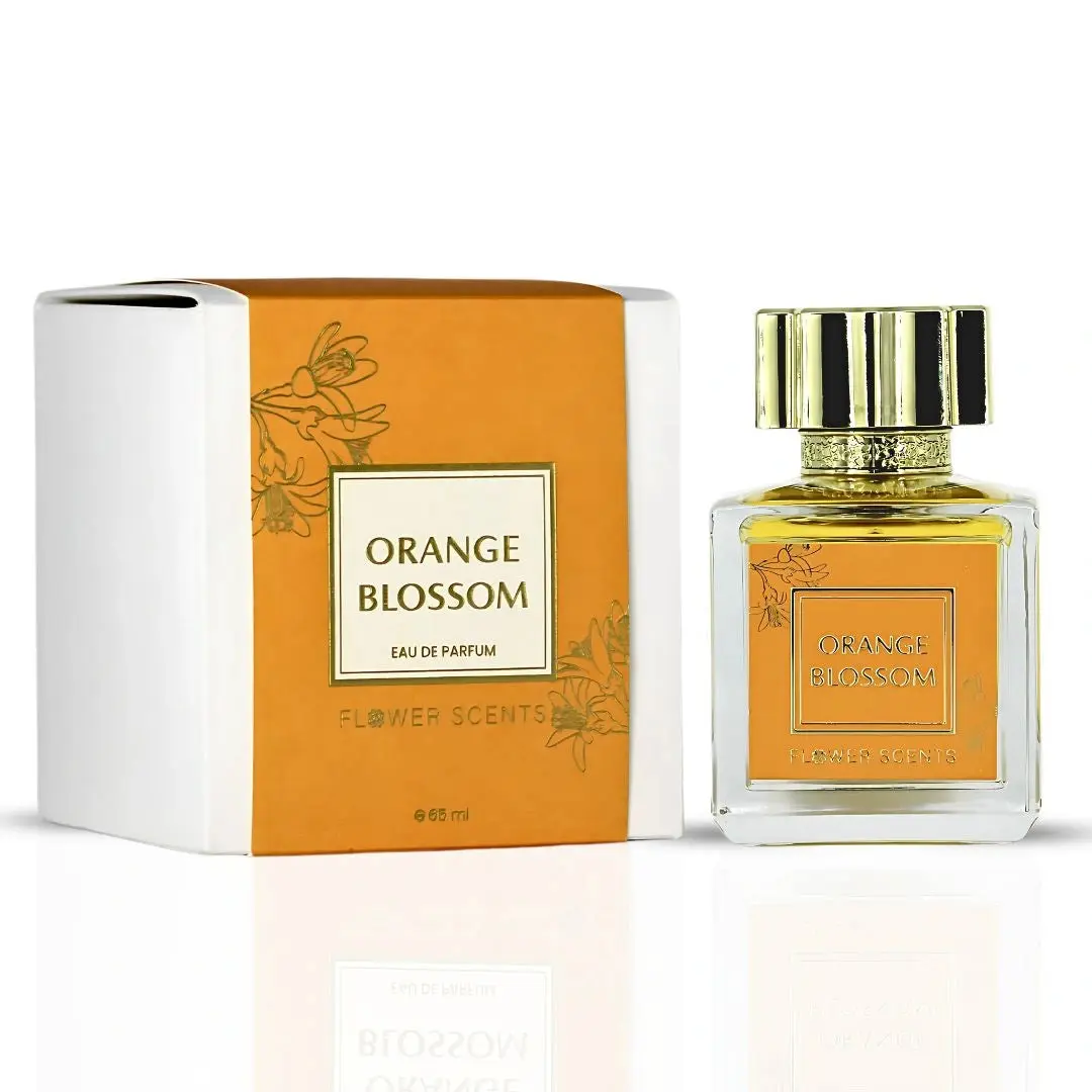 Orange Blossom Eau de Parfum Spray 65ml (2.2 oz) by Flower Scents | Mandarin Sparkle. Orange Blossom Silk. Praline’s Addictive Finish.