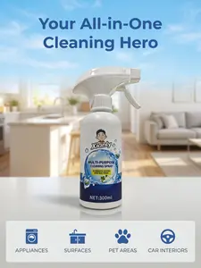 B  xianly Multi-Purpose Cleaner: Kitchen Grease Cleaner—Suitable for stoves and range hoods, removes grease and stains