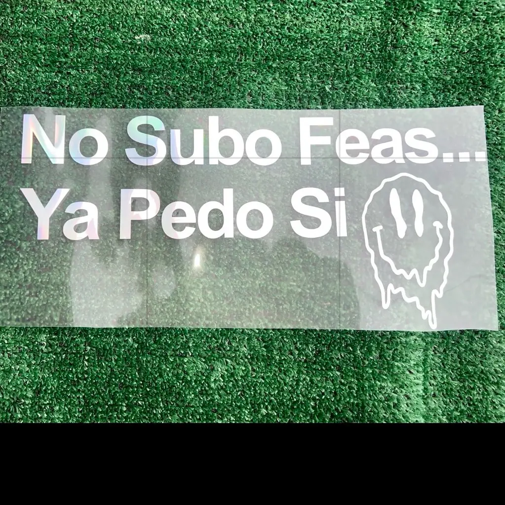 No subo feas Sticker