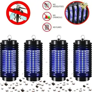 Instant Result Insect Zapper 1000V High Voltage Immediate Elimination Works on Mosquitoes Flies Fruit Flies No Radiation Odor