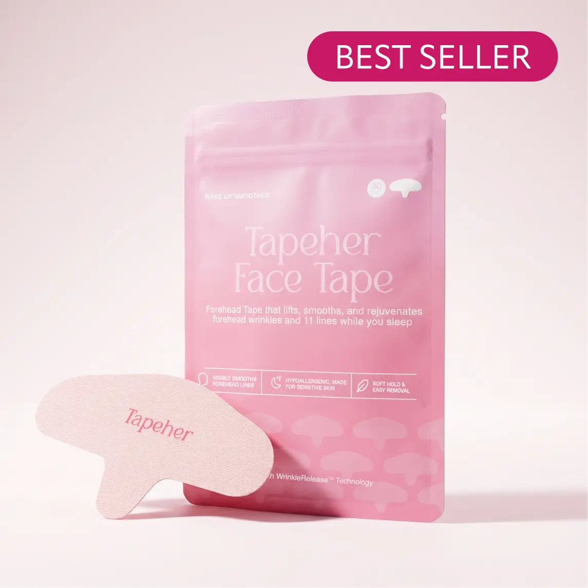 Tapeher Forehead Smoothing Tool, 30 Count