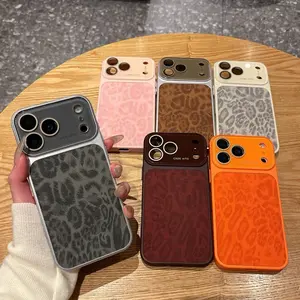 Leopard Print Phone Case for iPhone 17 Pro - Multiple Colors Available - Protective & Stylish Design -