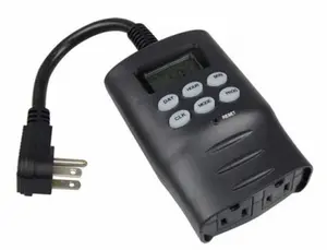 212 MAIN Outdoor Digital Timer - 7-Day Precise Clocking Device with Control, Sequence, Time Delay Features for Sports & Outdoor Activities, Time Delays