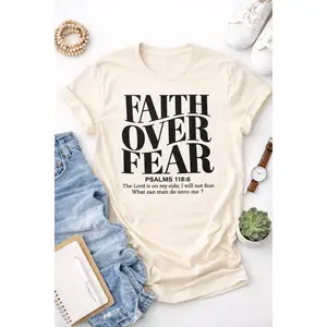 Ready to Press Faith Over Fear DTF (Imperfect DTF)
