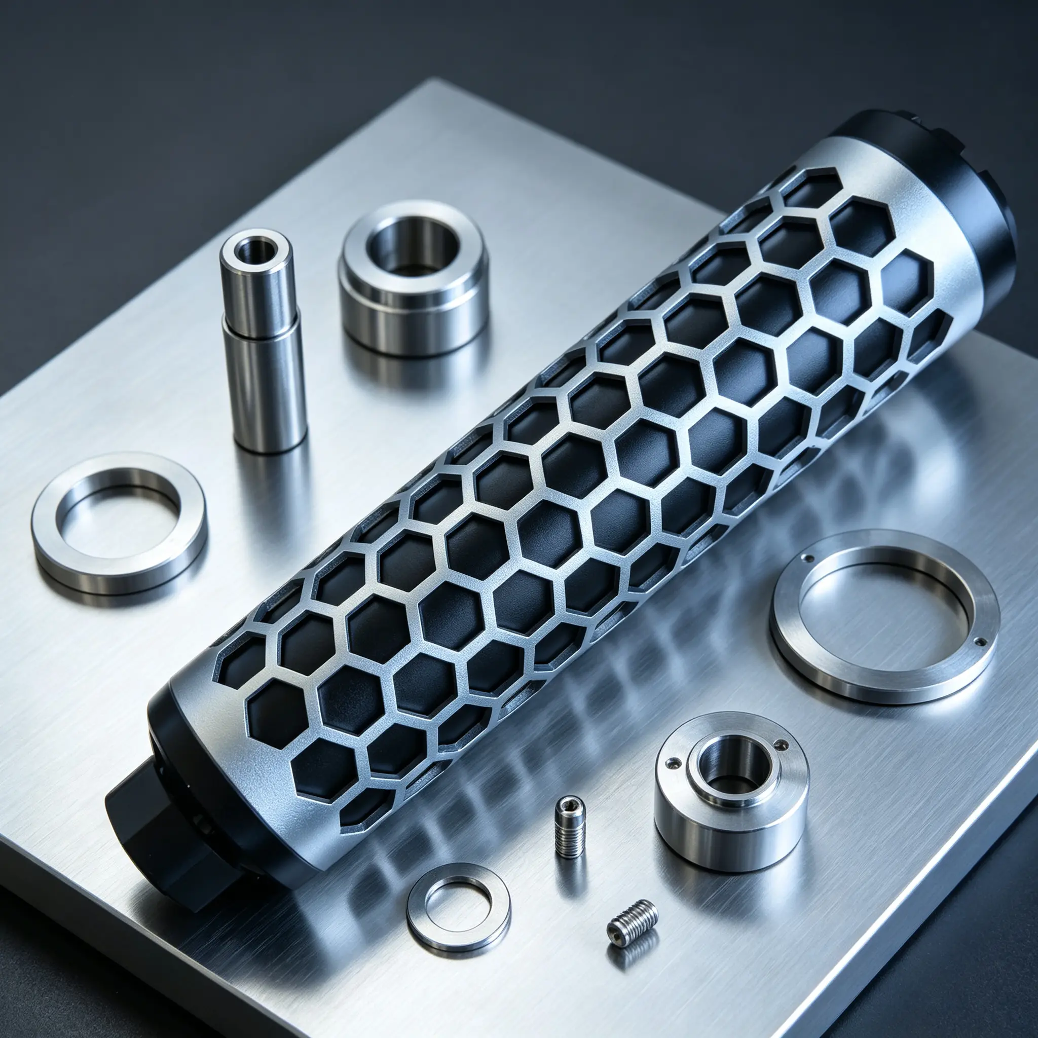 AC Archangel Durable Metal Hollow Cylinder for Offroad Car Chassis Modification