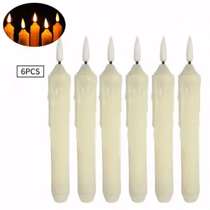 Flameless LED Candle Lights, Battery Operated, Realistic Flickering Flame, Indoor Outdoor Decor, Christmas Wedding Party Centerpiece, Decorative Lights