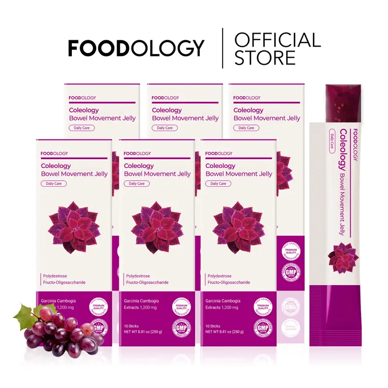 FOODOLOGY] Coleology Cutting Jelly 60days - Garcinia Cambogia (HCA