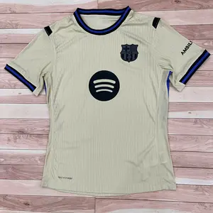 2025/26 FC Barcelona Away Player Version Shirt – Soccer Jersey for Football Fans