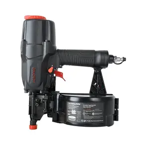 AeroPro 0 Degree Pneumatic Coil Siding Nailer CN65Z 1-1/2" to 2-1/2" Duo-Fast Nails Easy Load Selective Actuation Depth Adjustment