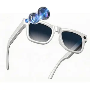 8MP Camera Smart Glasses with 4GB Memory, EIS Video Recording,  290Mah Battery,AI Multi Languages Translation ,Bluetooth Calling ,HiFi Audio, Music Control.