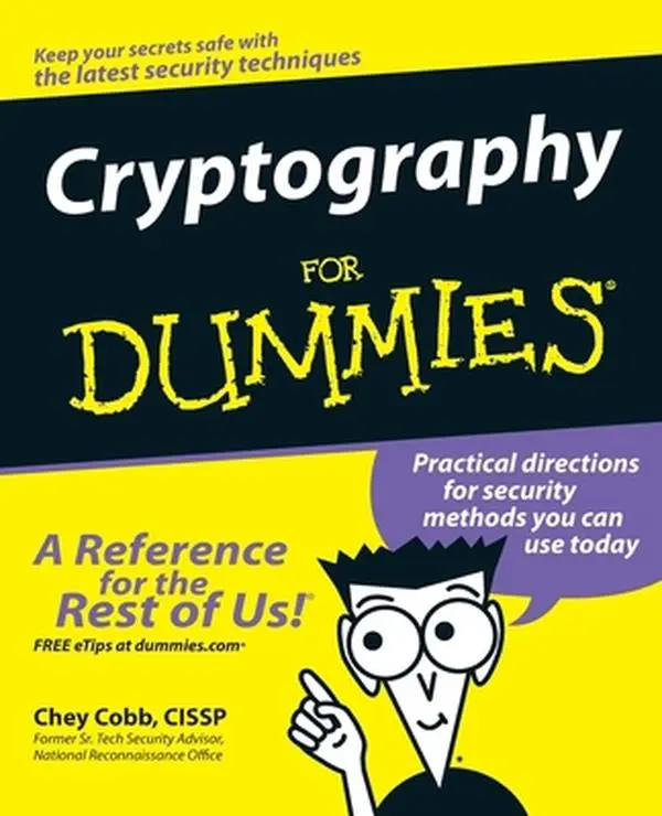 USED Book - Cryptography for Dummies by Cobb, Chey (Paperback) - english