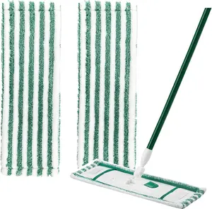 2 Pack Replacent Mop Refills Compatible with Libman Wet & Dry Microfiber Mop, Washable Microfiber Cloth Mop  Pads for Wet and Dry Use (Set of 2)