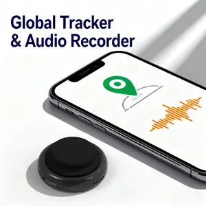 Hidden GPS Tracker & Audio Recorder No monthly payment Discreet Mini Car Locator with Strong Magnet Works on iOS Android  Tracking