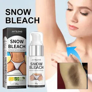 JAYSUING Snow Bleach Cream | Brighten & Even Skin Tone | Gentle Nourishing for Underarms, Elbows & Knees | For Face & Body #SkinBrightening #BodyCare