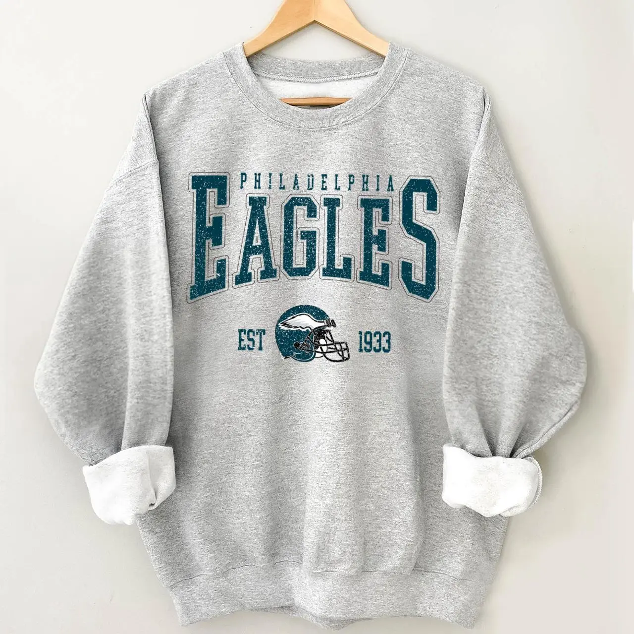 Vintage Philadelphia Sweatshirt, Sundays Are For The Birds Sweatshirt, Unisex Gifts For Football Fan