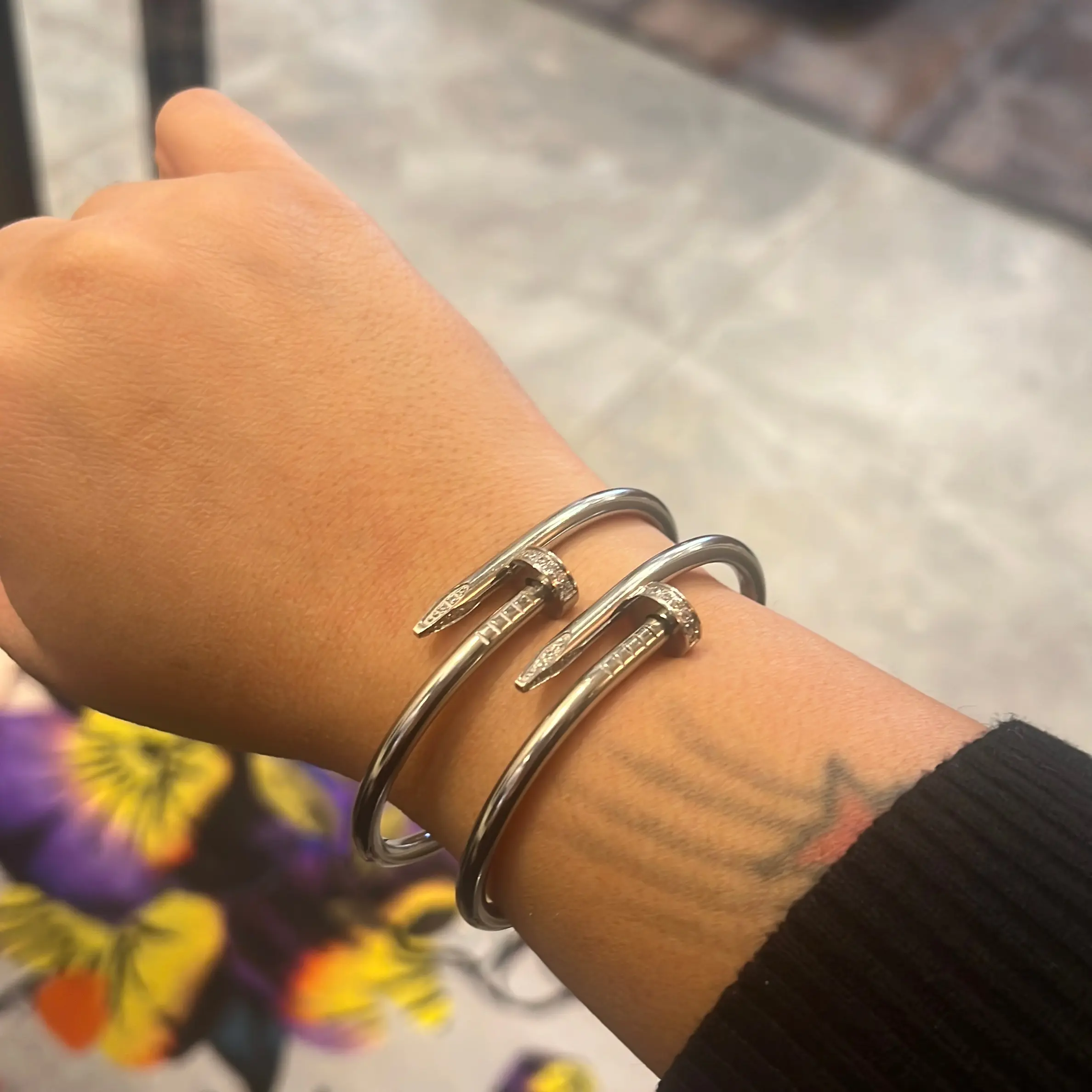 Nail Clasp Bracelet for Women - Fashion Accessory