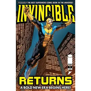 INVINCIBLE RETURNS FACSIMILE EDITION #1 CVR A DAVID FINCH & FCO PLASCENCIA