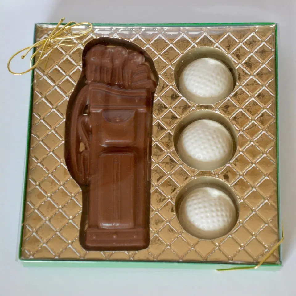 Golf Chocolate Gift Box Golf Chocolate Gift Box