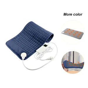 Electric Heating Pad, Multifunctional Portable Heating Pad, for Cramps & Back Pain Relief, 16" x 30", 6 Heat Settings, Adjustable Heating Temperature, 4 Timer Auto-off, Suit For Waist, Abdomen, Neck & Shoulder, Christmas gifts
