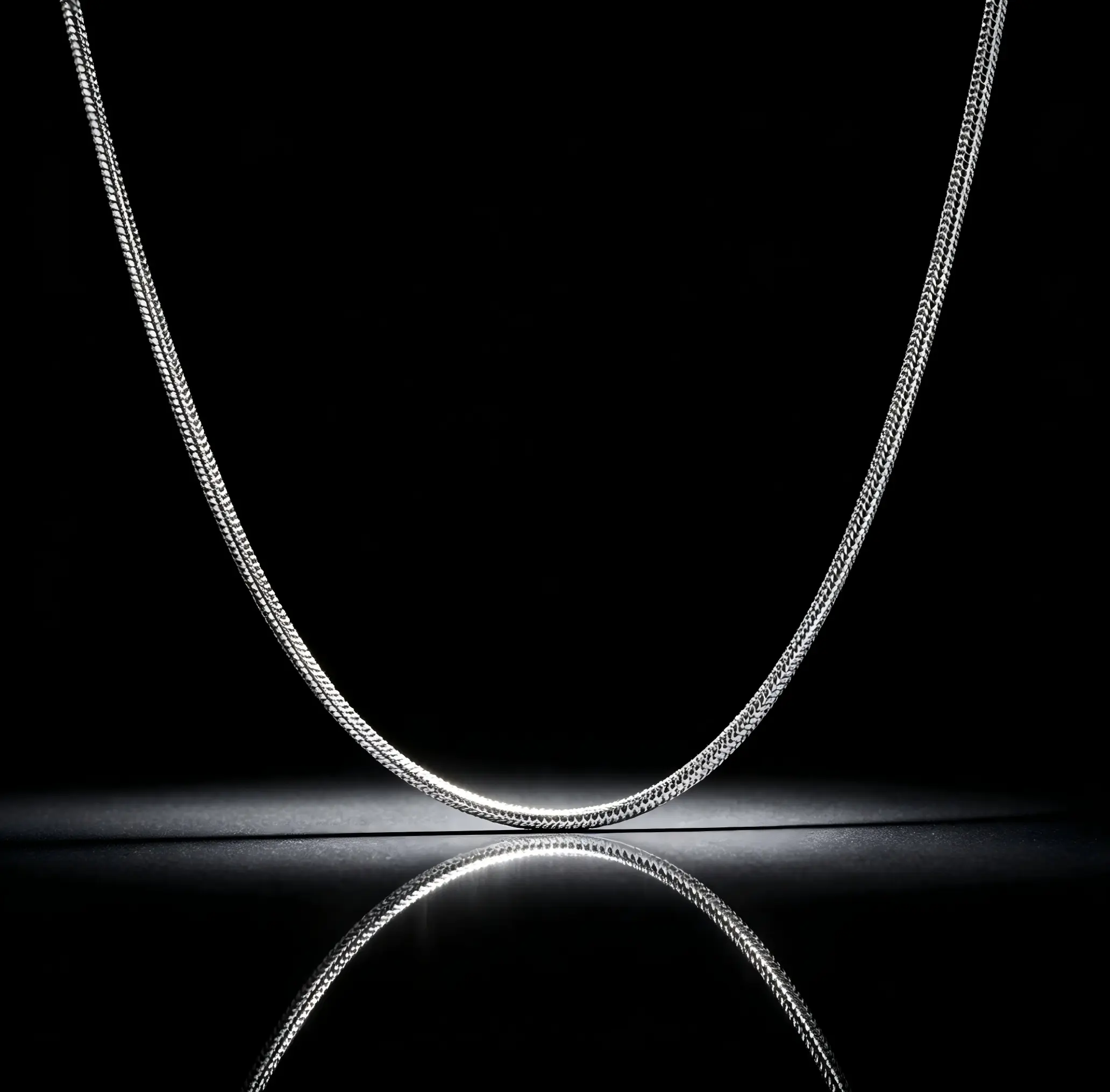 Silver-Plated Jewelry Set for Women, 3mm Serpentine Bracelet & Necklace for Daily Wear, Casual Chain for Stacking, Oxidizes Naturally, Jewelry Stack, Link Chain, Alloy, Chain & Link
