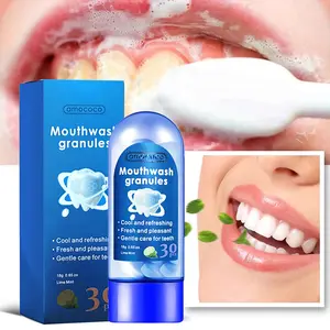 Probiotic toothpaste tablets, fresh breath, fragrance retention, portable particles, mouthwash granules, solid toothpaste Niacinamide Whitening Duo sp-10 probiotic toothpaste Oral Powder Cleaning Whitening Anti-Yellow Tooth Mousse Gentle Pack