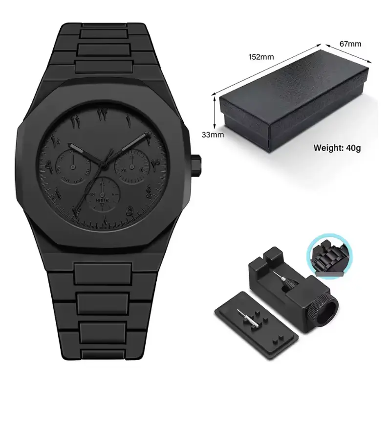 Middle East Arabic Watch - Elegant Design, Durable Materials, Perfect for Any Occasion