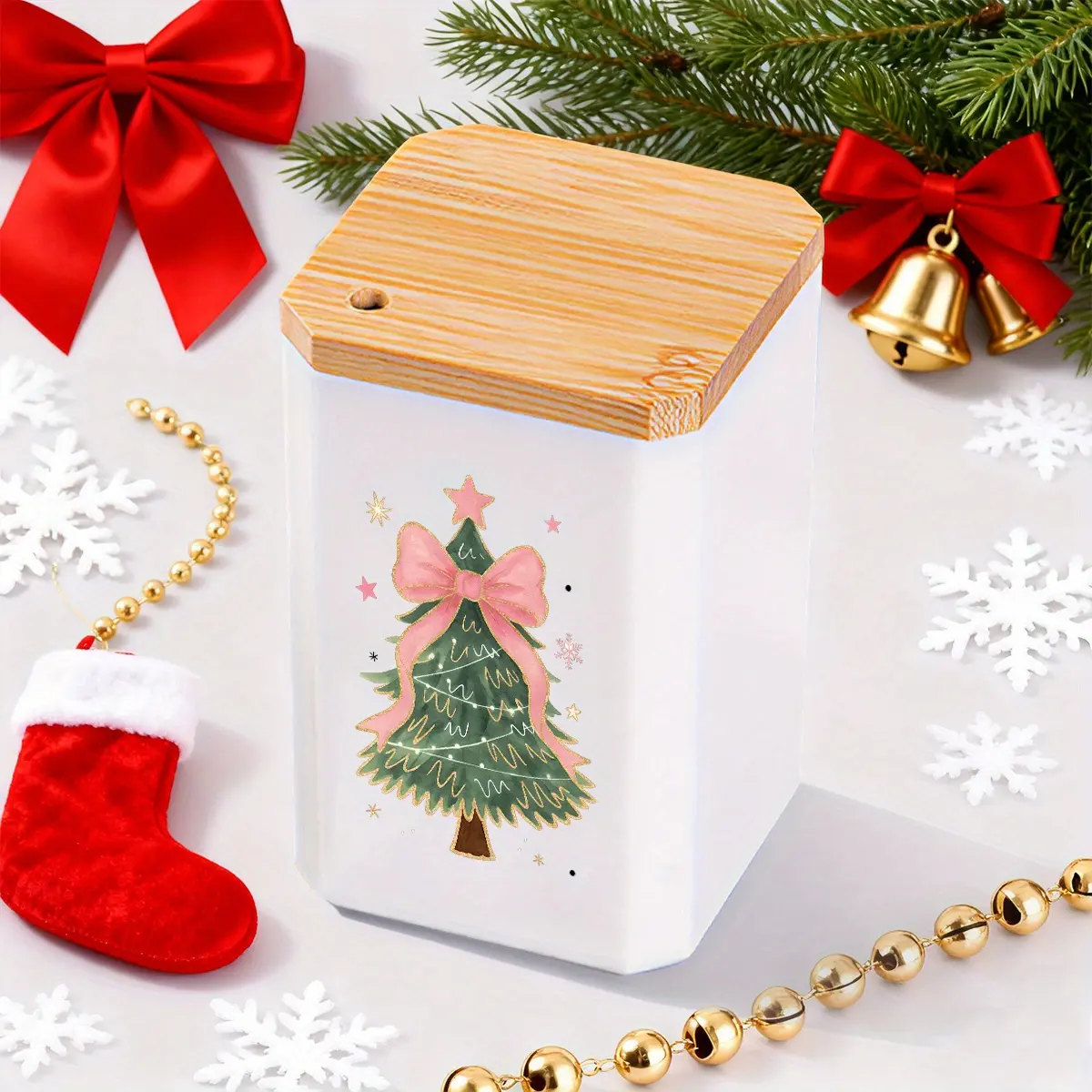 1pc Christmas Toothpick Holder Durable & Compact Toothpick Case, Perfect for Christmas, Halloween, Hanukkah & Easter Decor, Cute Kitchen & Dining Accessory