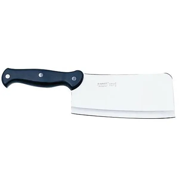 BergHoff Ergonomic Stainless Steel Cleaver, 7" BergHoff Ergonomic Stainless Steel Cleaver, 7"