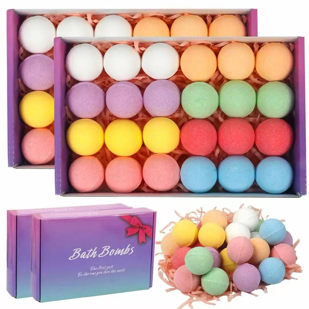 aswei Make Bath Time Magical! 12-Pack Kids Bath Bombs with Surprise Toys | Natural, Skin-Safe Bubble Bath Fizzies