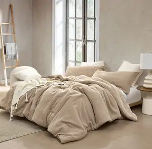 You Feel Me - Coma Inducer Oversized Comforter Set - Tan Taupe