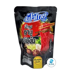 FaThai Concentrated Japanese Sukiyaki Soup (Shabu) (6.8 fl oz) น้ำซุปชาบูเข้มข้นกึ่งสำเร็จรูป ฟ้าไทย