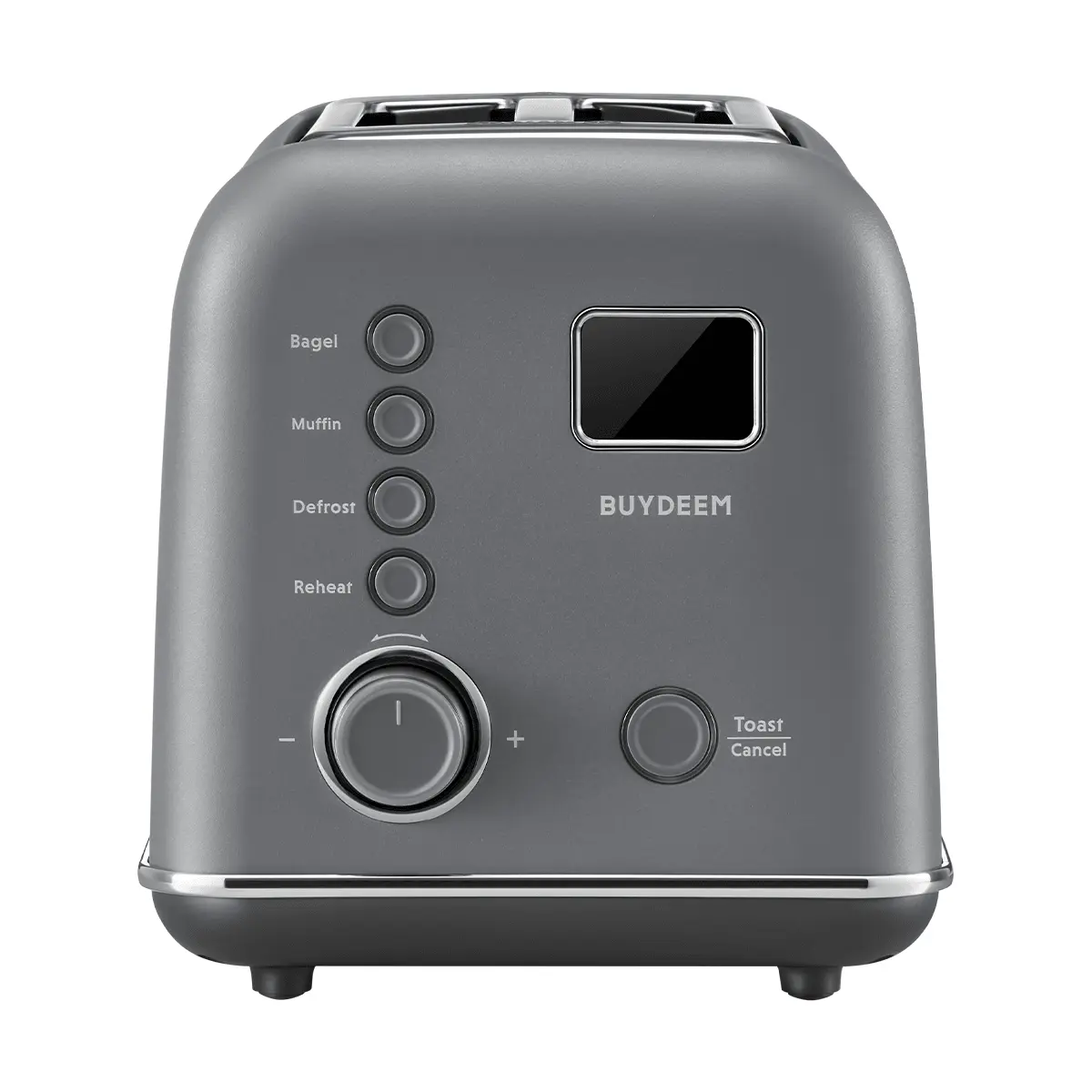 BUYDEEM 2-Slice Automatic Metal Toaster