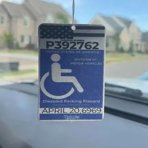 Handicap Placard Air Freshener