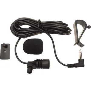 3.5mm Microphone Assembly Mic for Car Vehicle Head Unit Bluetooth Enabled Stereo Radio GPS DVD