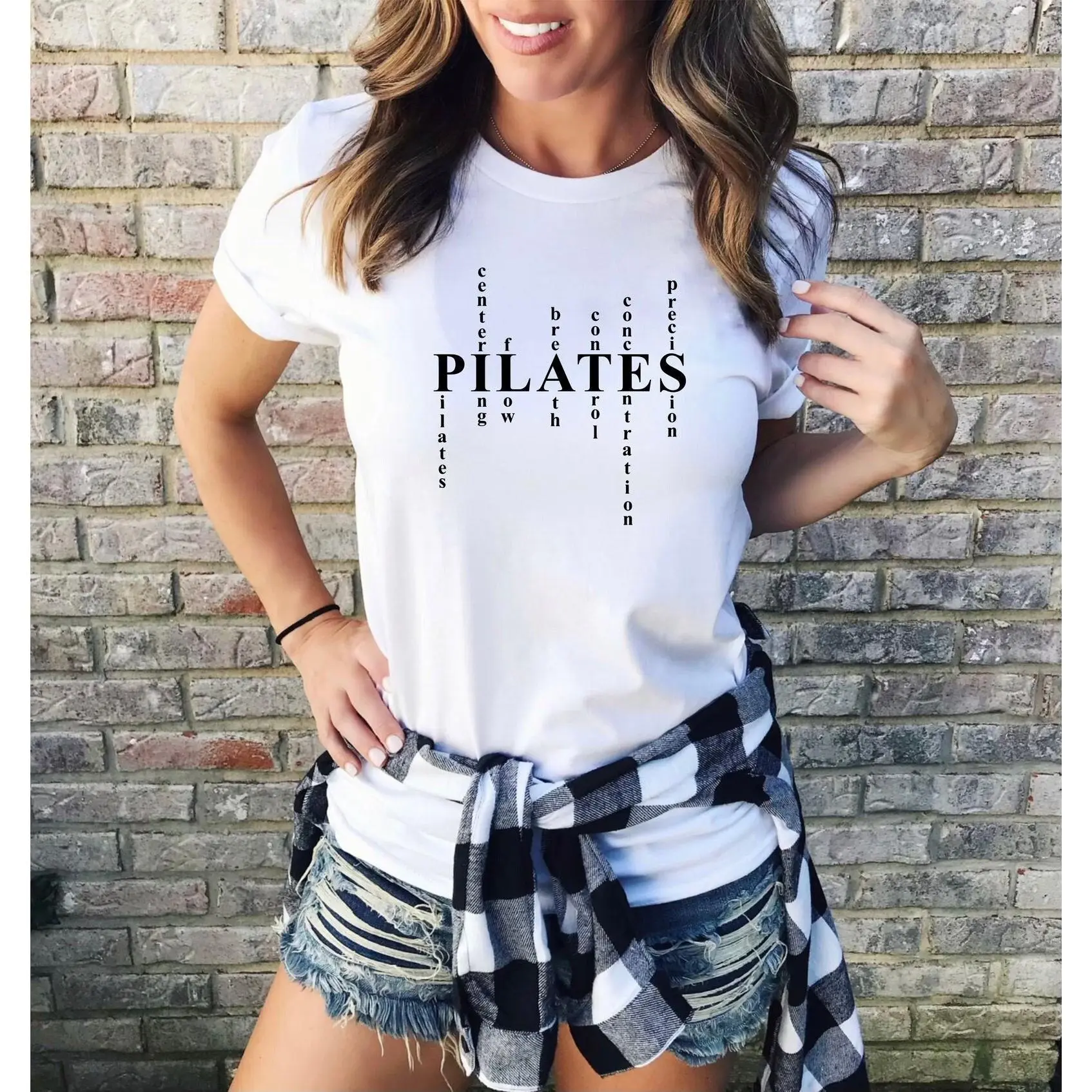 Pilates Shirt, Pilates Principles Shirt, Yoga Shirt, Pilates Lover, Cool Pilates Shirt, Fitness T-shirt, Pilates Gift, Pilates Reformer Tee