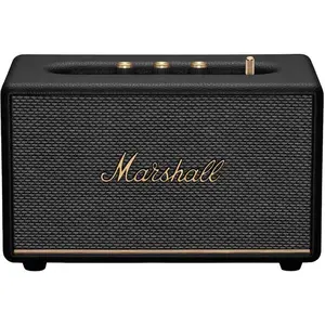 Marshall Acton III Bluetooth Home Speaker with Bass / Treble / Volume Controls and 3.5 mm Auxiliary Input, Black