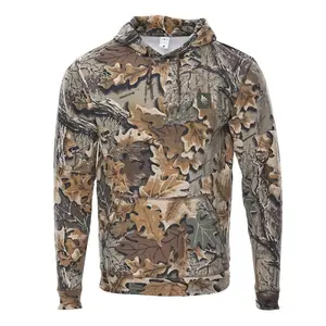 Realtree Advantage Classic Camo Hoodie. Dominant Earth Brown, Green, Faded Yellow. Woodland Camouflage Pattern, Hunting, Outdoors.No drawstring