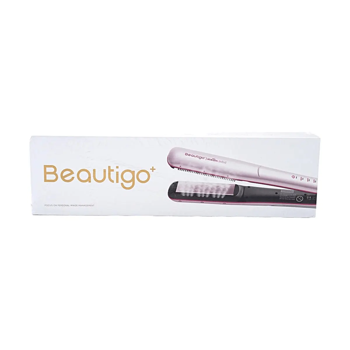 Professional Steam Hair Straightener for Silky Straight Hair, Moisturizing Ionic Ceramic Flat Iron with Adjustable Temperature for Smooth Styling, Straightening