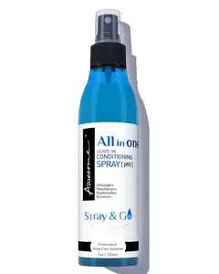 Awesome All in One Leave in Conditioner Spray ph5 with Camellia Japonica Seed Oil 7 fl oz for Gentle Hair Care