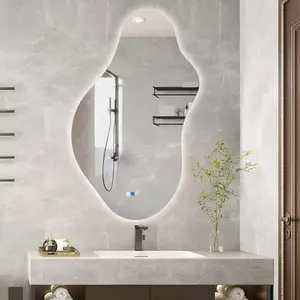 LumiBased Asymmetrical Frameless LED Light mirror