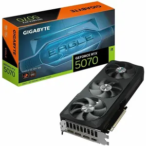GIGABYTE NVIDIA GeForce RTX 5070 Graphic Card - 12 GB GDDR7, 2.59 GHz, 11.4" Length, 4.7" Width, 2" Height, DisplayPort