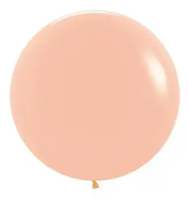 24" Sempertex Deluxe Peach-Blush Balloons 1ct #59029