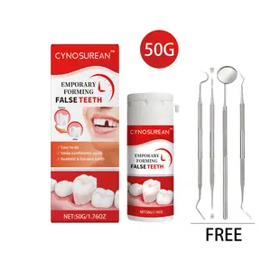 CYNOSUREAN Can Shape Solid Dental Glue - Temporary Hole Filling Glue for Teeth Modification, Denture, and Dental Restoration