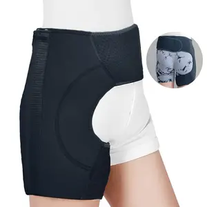 Hip Brace Thigh Compression Sleeve & Groin Compression Wrap Fitness Leg Hip Effectively Muscle Tension Suitable For Men Women Gym Weightlifting Running Other Sports
