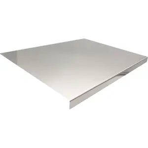 XXL cooked meat baking tray, double-sided cutting board, stainless steel rolling plate, breakfast tray, suitable for fruits, vegetables, meats, Father's Day gift Chopping Kitchen Knives